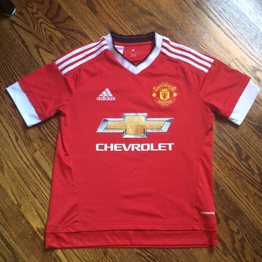 adidas Youth Manchester United Jersey 15/16